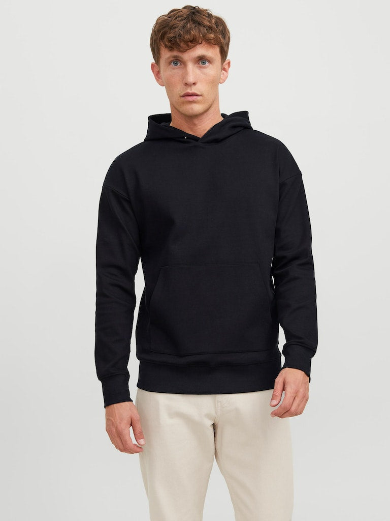 JACK & JONES - Sanchez Sweat Hoodie in Black