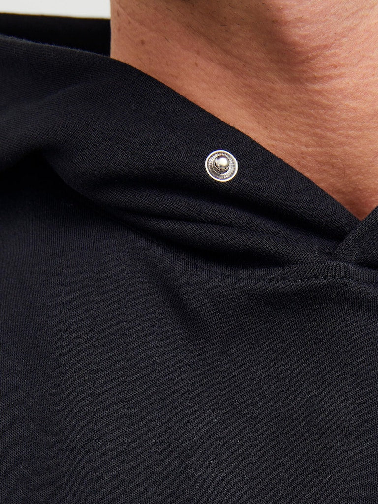 JACK & JONES - Sanchez Sweat Hoodie in Black