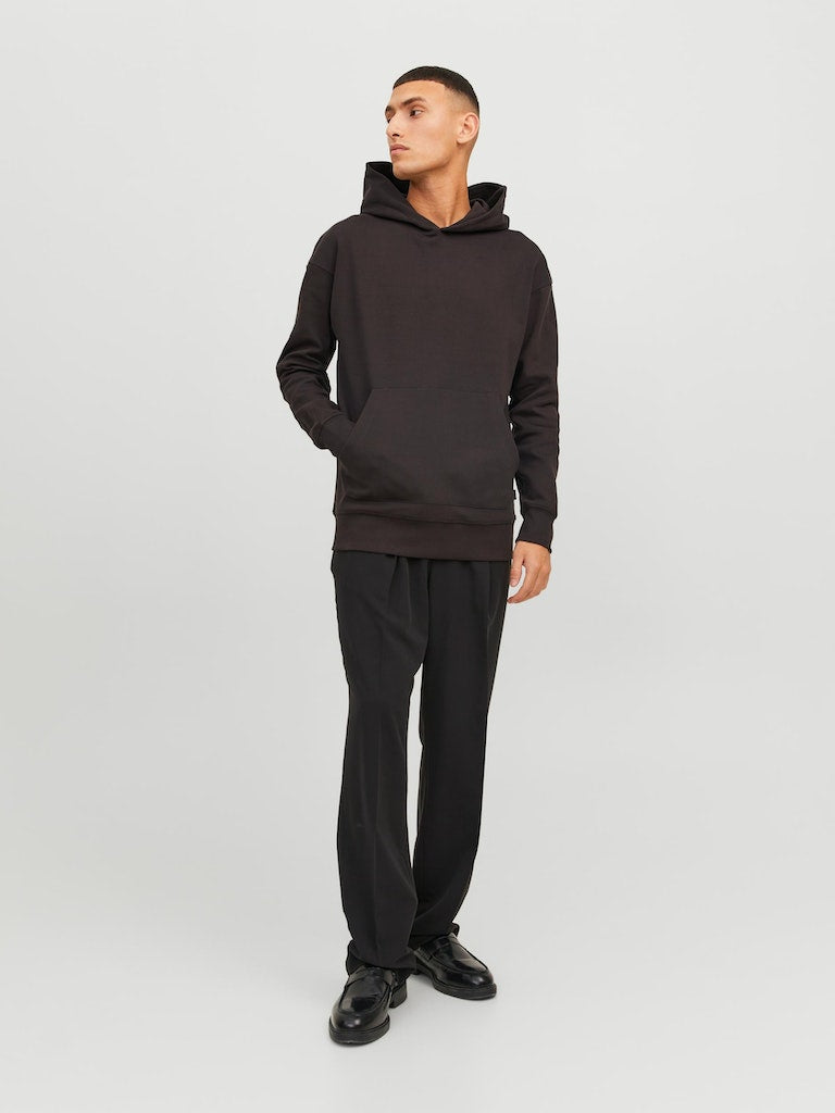 JACK & JONES - Sanchez Sweat Hoodie in Chocolate Torte