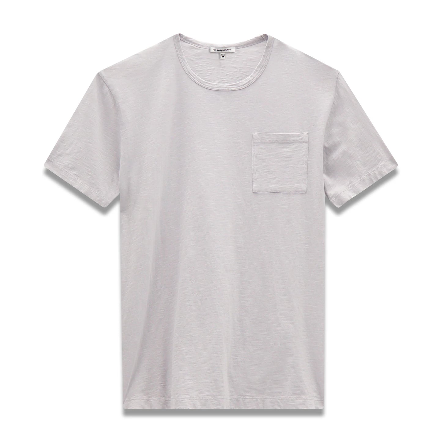 EASY MONDAYS - Slub Cotton Pocket Tee in Cloud