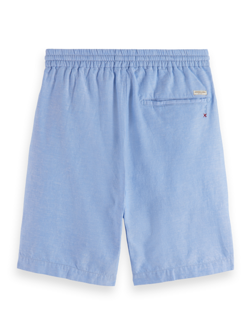 SCOTCH & SODA - Fave Organic Cotton-Linen Twill Bermuda Shorts