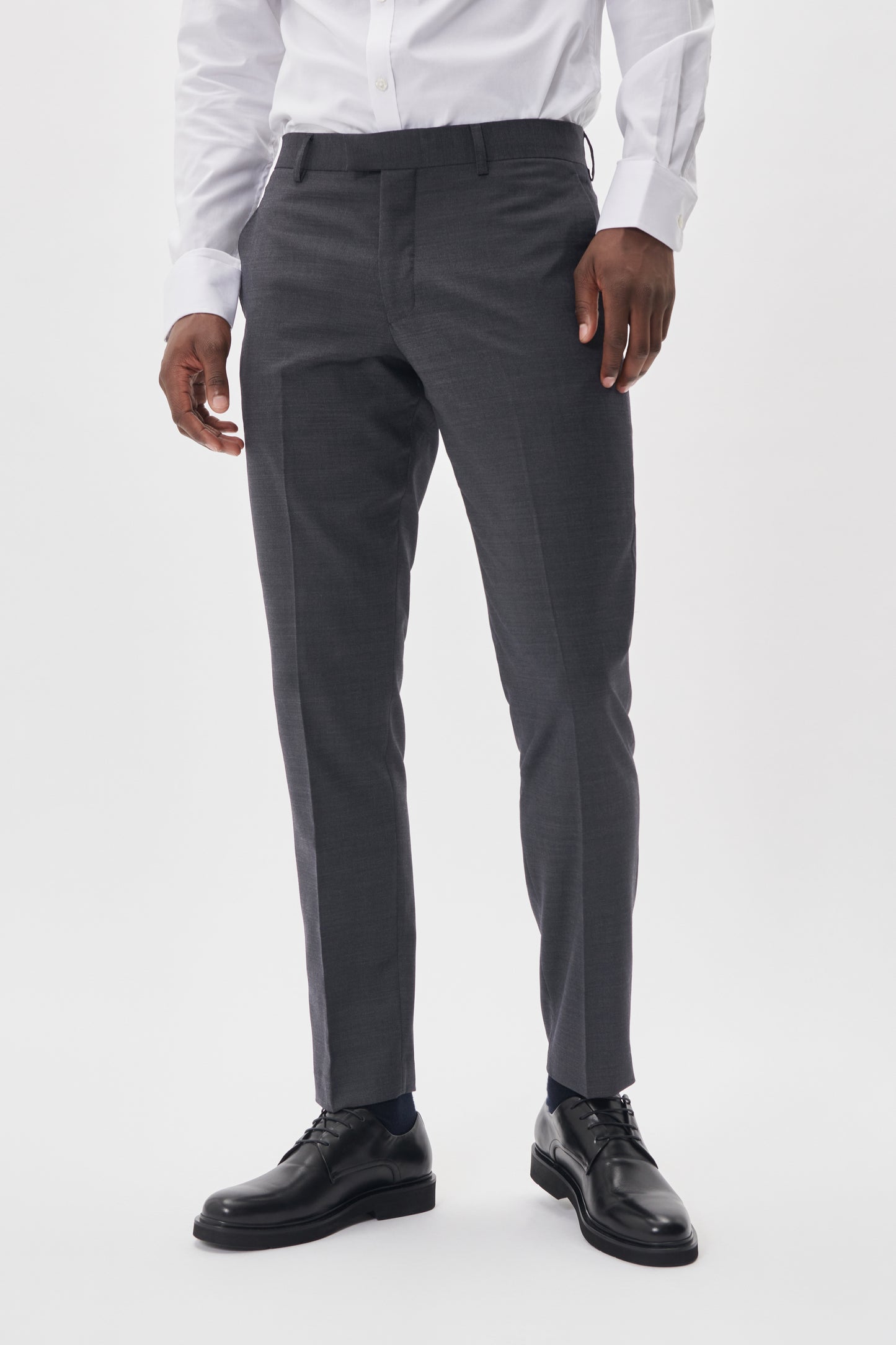 MATINIQUE - Las Suit Pant in Forged Iron