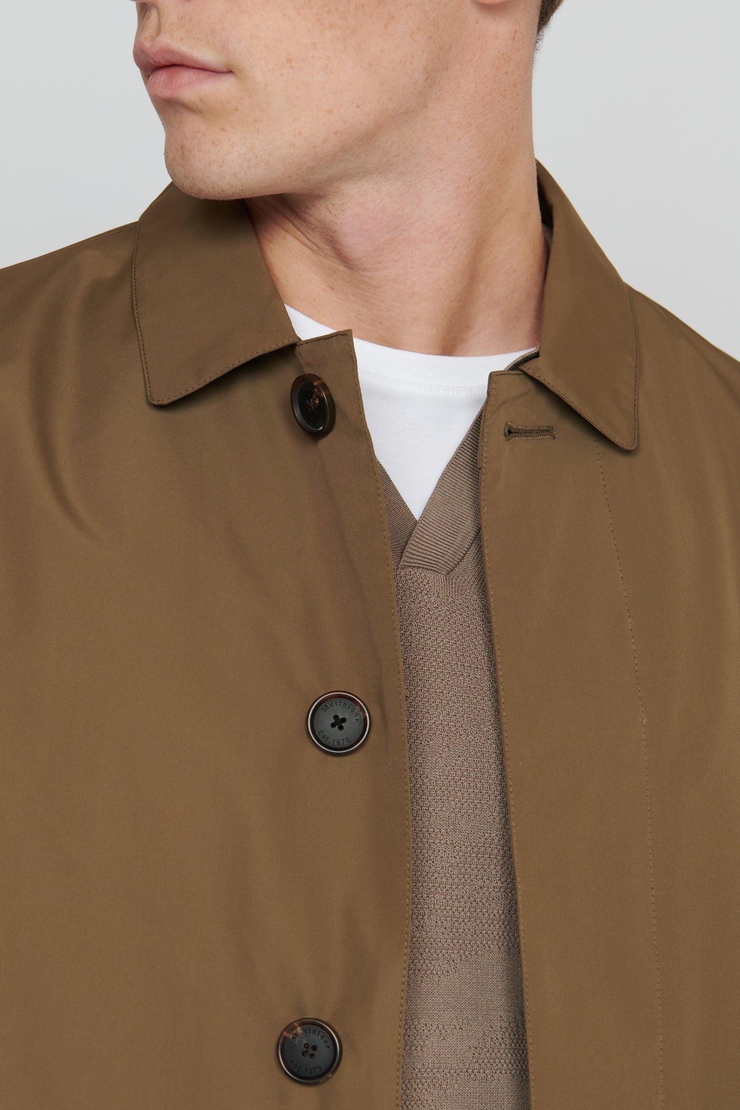 MATINIQUE - Mac Miles Coat in Teak