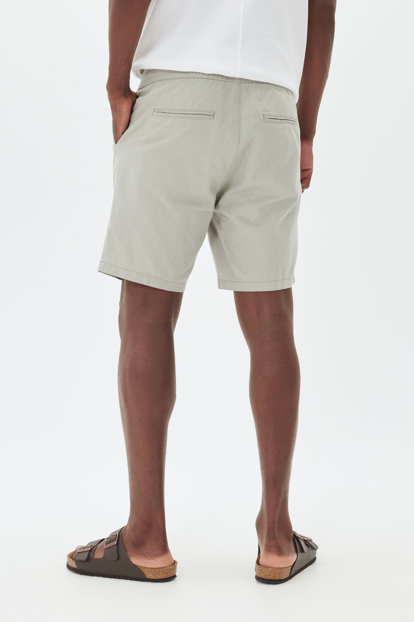MATINIQUE - Barton Shorts in Ghost Grey