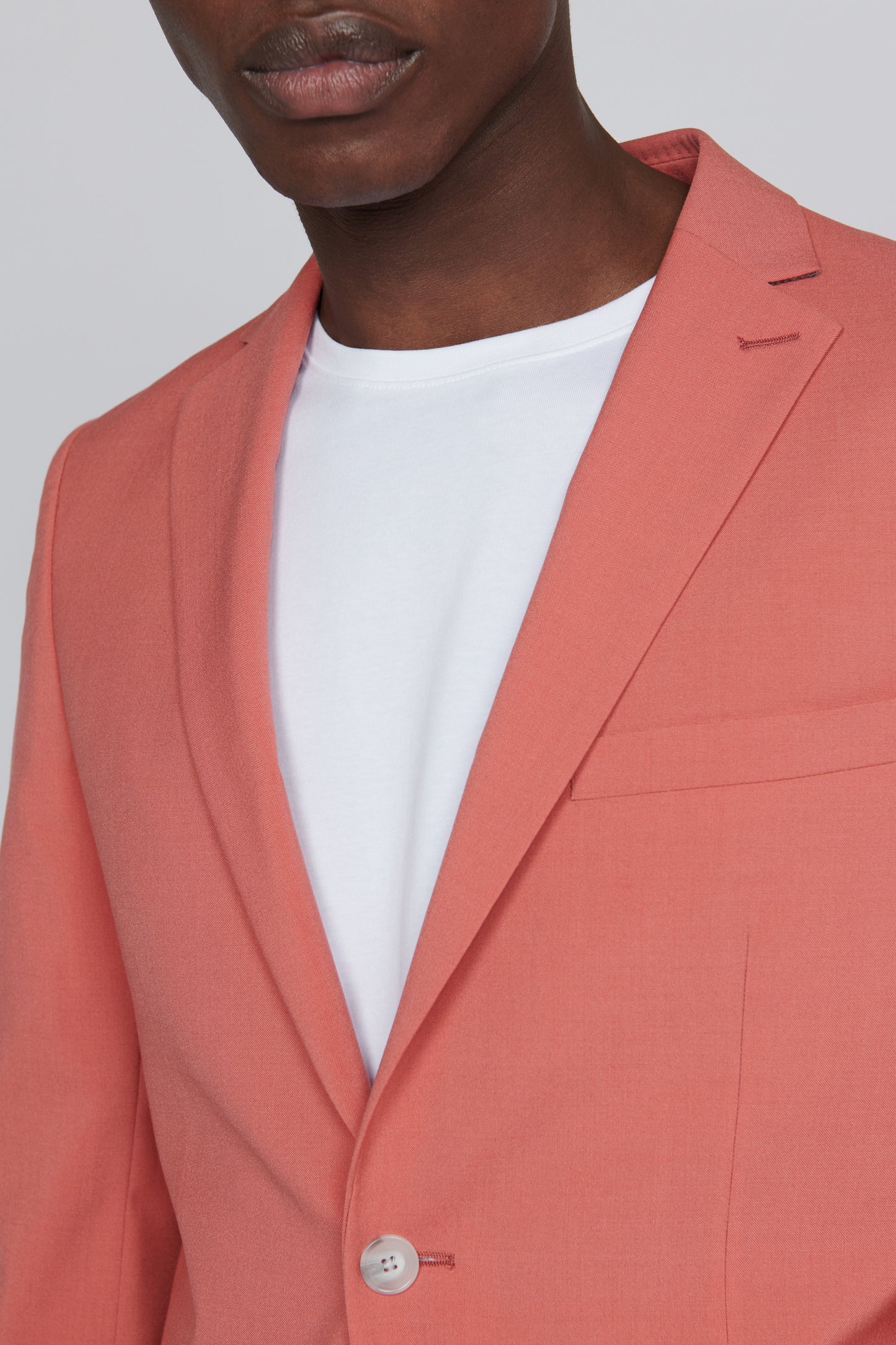 MATINIQUE - George Washable Blazer in Faded Rose
