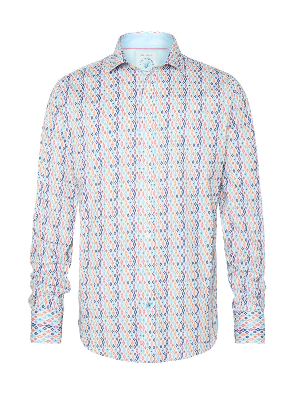 A FISH NAMED FRED - Ikat Multi Colour Shirt