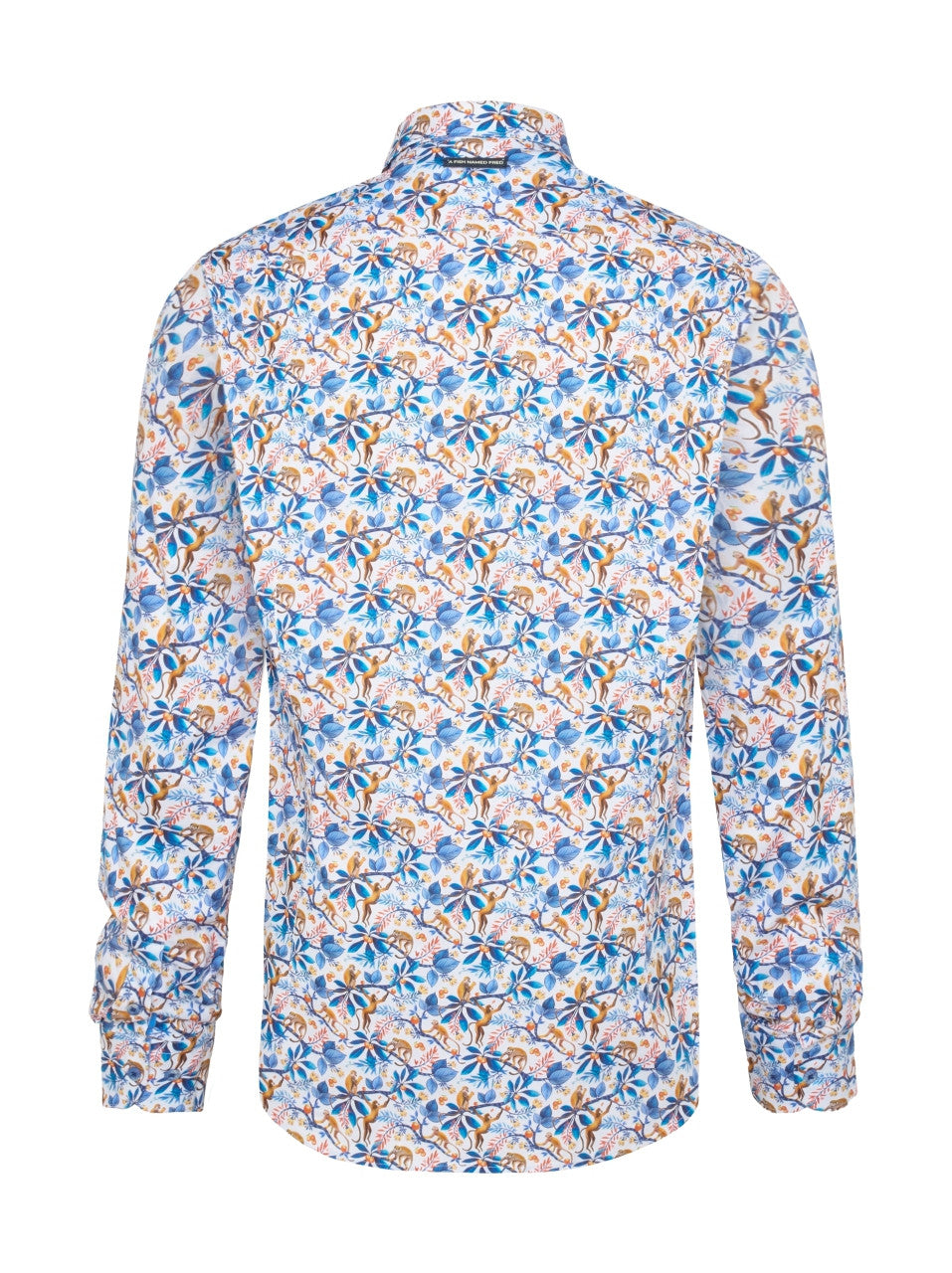 A FISH NAMED FRED - Monkey Shirt in Cobalt