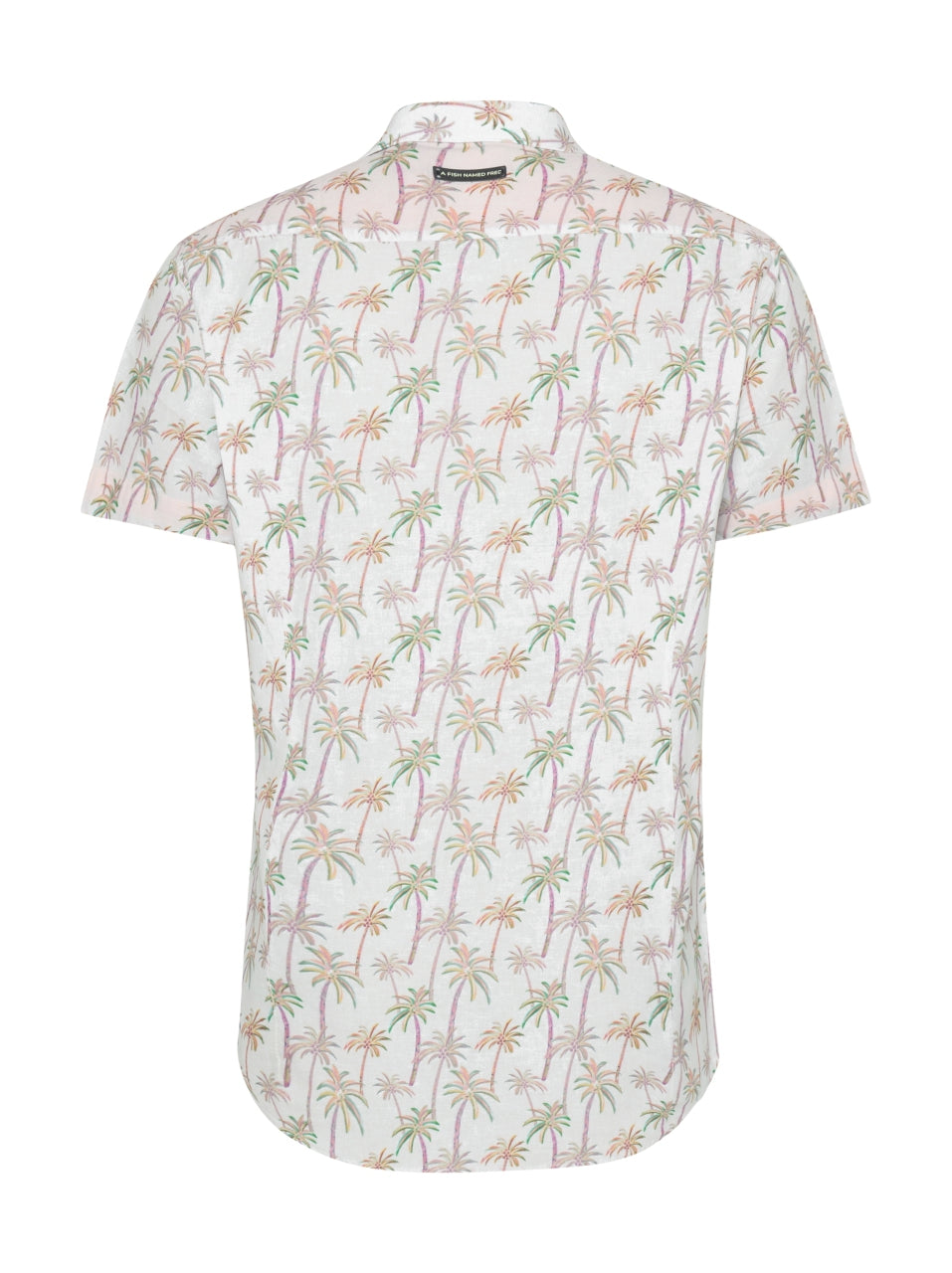 A FISH NAMED FRED - Palm Tree Short Sleeve Shirt