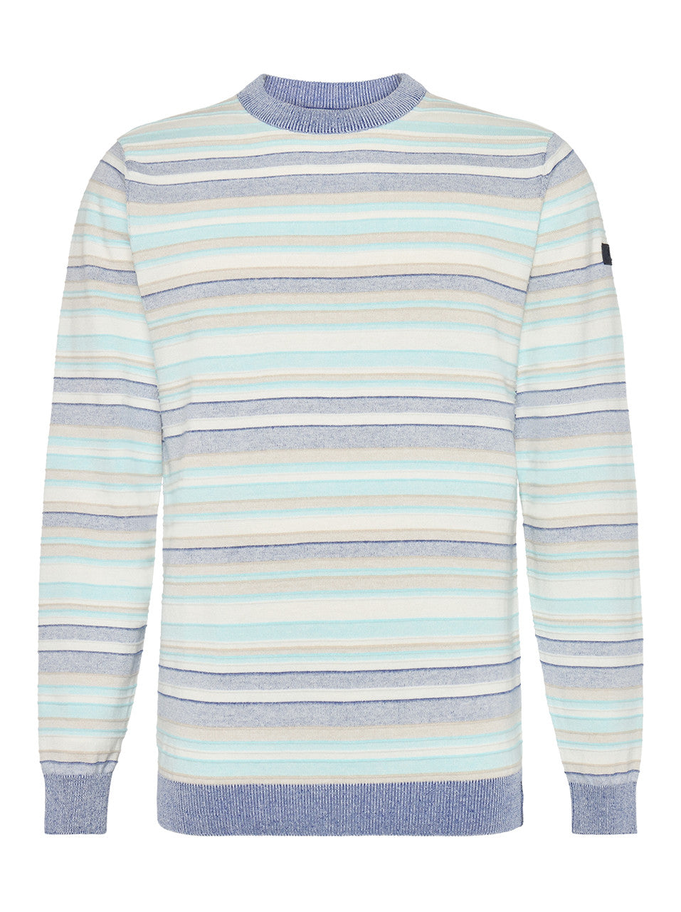 A FISH NAMED FRED - Striped Knit Pullover