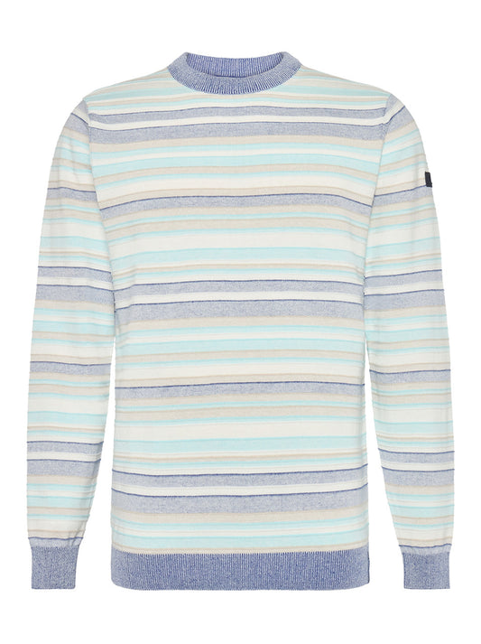 A FISH NAMED FRED - Striped Knit Pullover