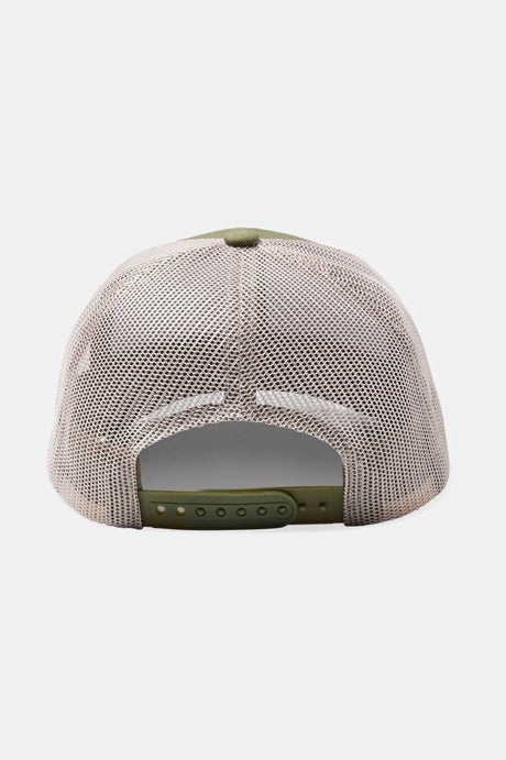 BRIXTON - Regal Netplus MP Trucker Hat in Olive Surplus