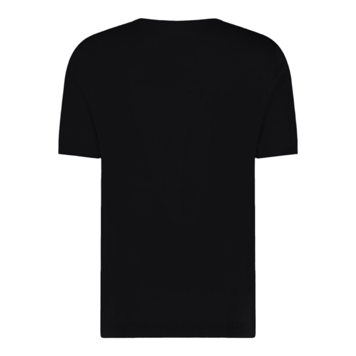 BLUE INDUSTRY - Luxe Knit T-Shirt in Black
