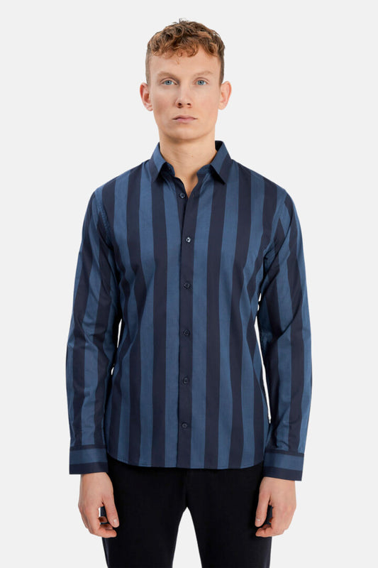 MATINIQUE - Robo NP in Dust Blue Stripe