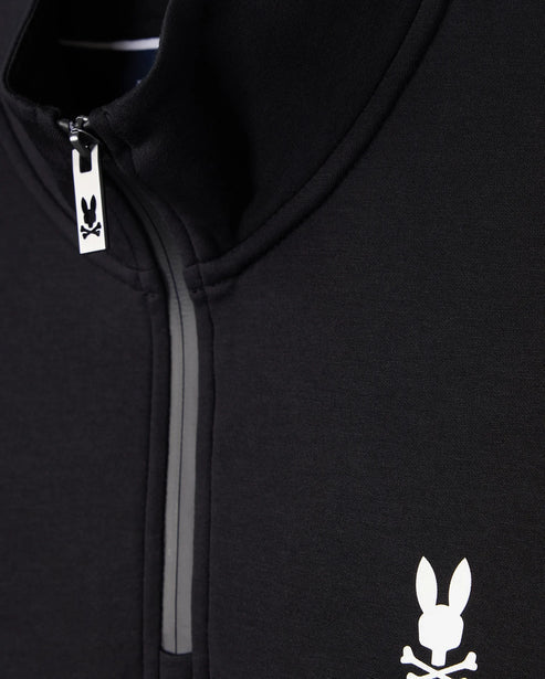 PSYCHO BUNNY - Leon Half Zip Sweatshirt