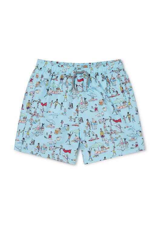 BOARDIES - Beach Folk Kids Swim Shorts