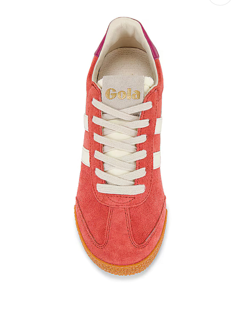 Gola - Elan Sneaker (Hot Coral/Off White/Fuchsia)
