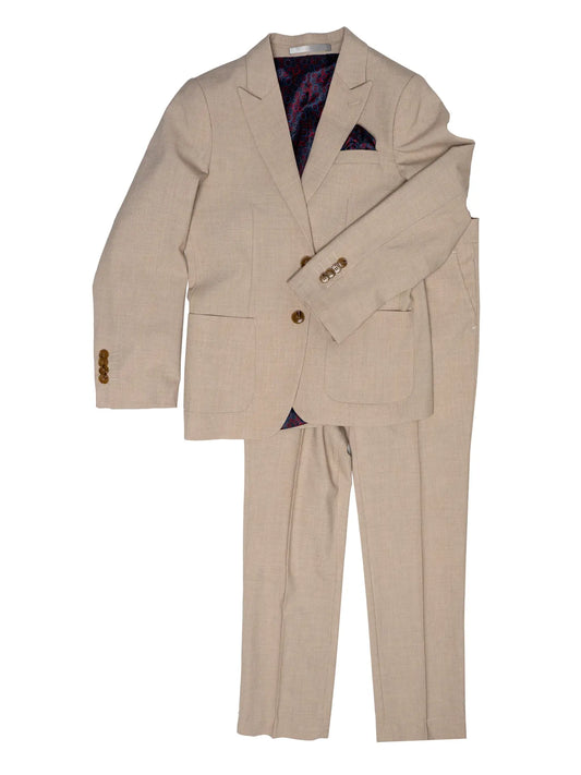 Isaac Mizrahi - Boys Beige Suit