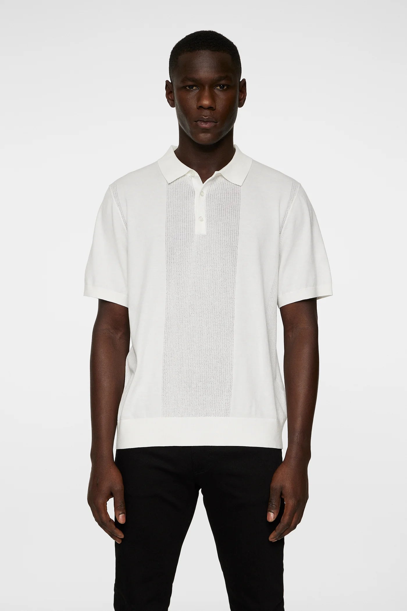 J.LINDEBERG - Reymond Solid Strip Polo