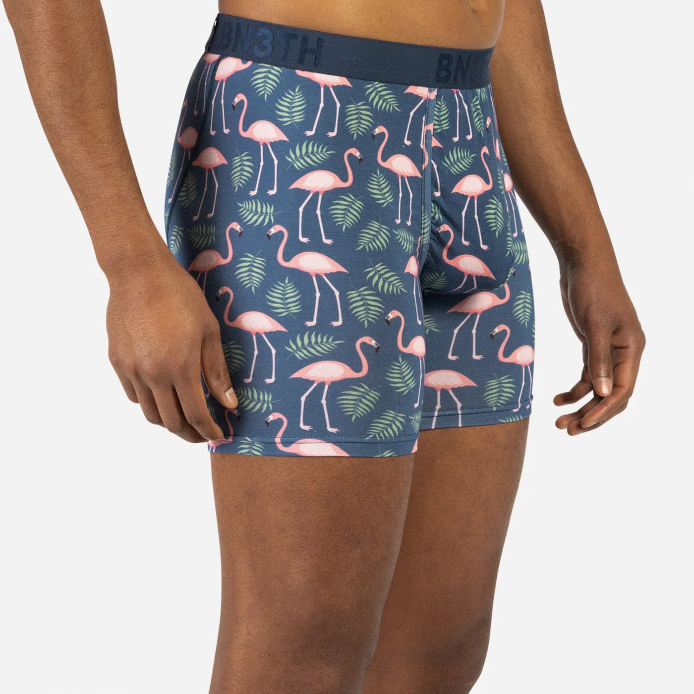 BN3TH - Classic Boxer Brief in Flamingos Navy
