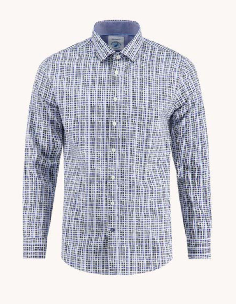 A FISH NAMED FRED - Uneven Check Shirt
