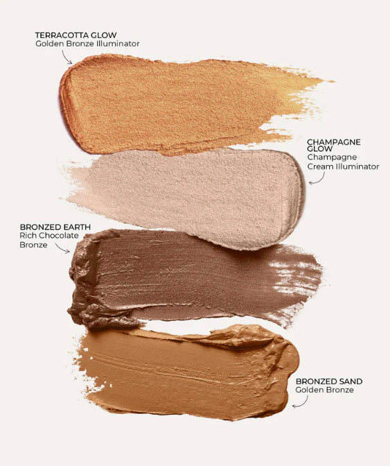 Fitglow Beauty - Multi-use Ceramide Cream Lip + Cheek Palette