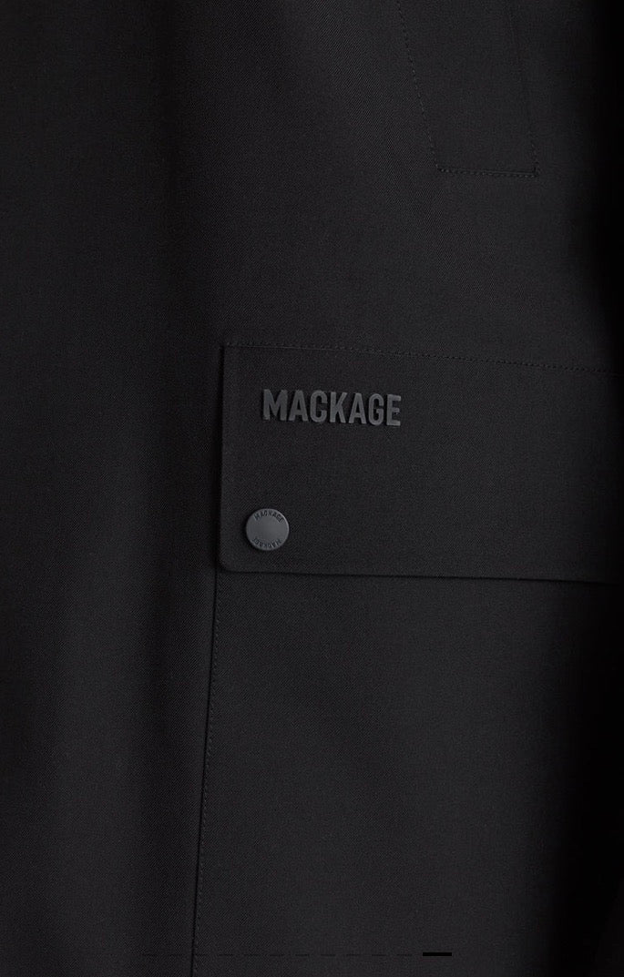 MACKAGE - Alec 3-in-1 Short Balmacaan Coat with Removable Down Liner
