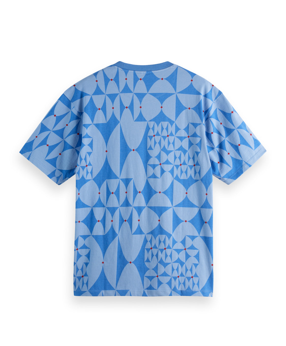 SCOTCH & SODA - Diamond Print Relaxed Fit T-Shirt