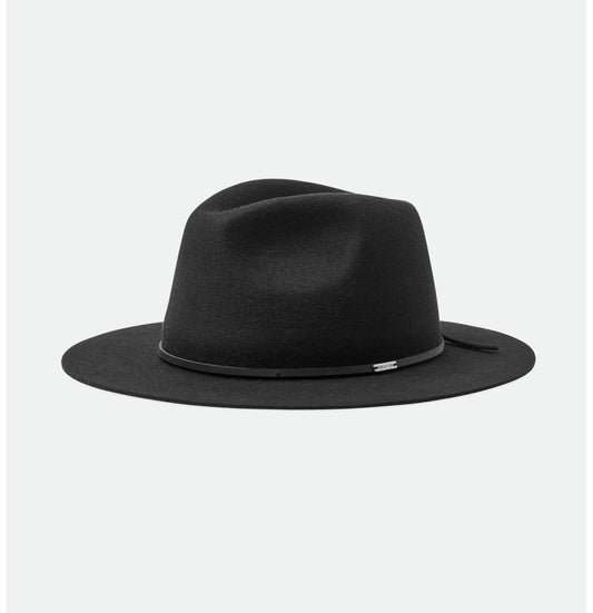 BRIXTON - Wesley Fedora - Black