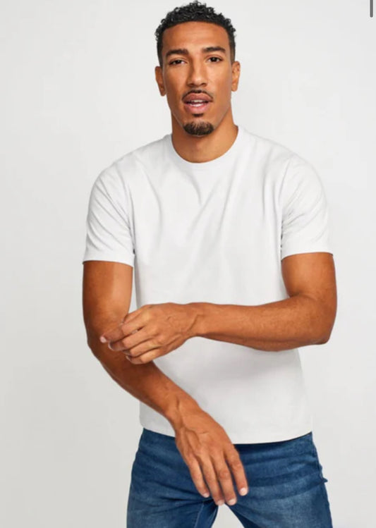 EASY MONDAYS - Crew Neck T-Shirt - Cloud