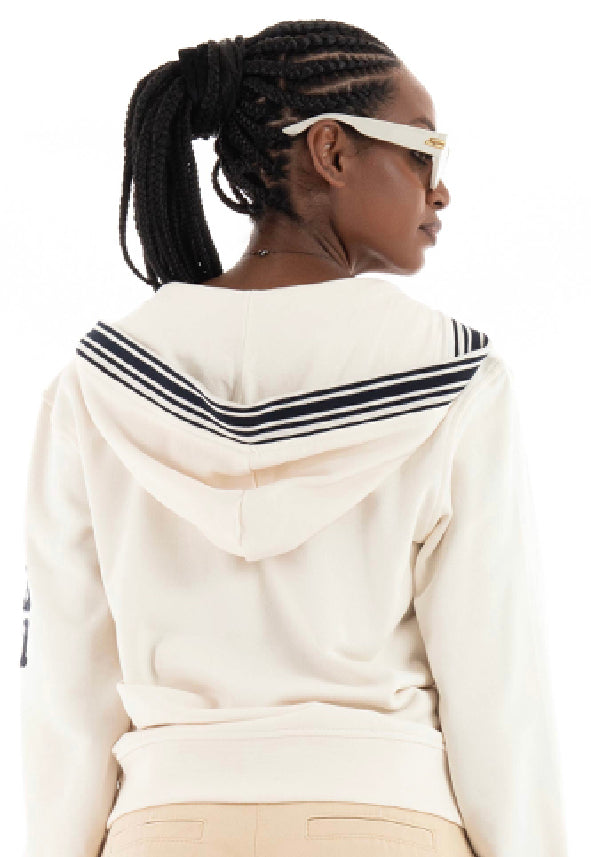 Scotch & Soda - V-neck Sailor Hooded Sweatshirt