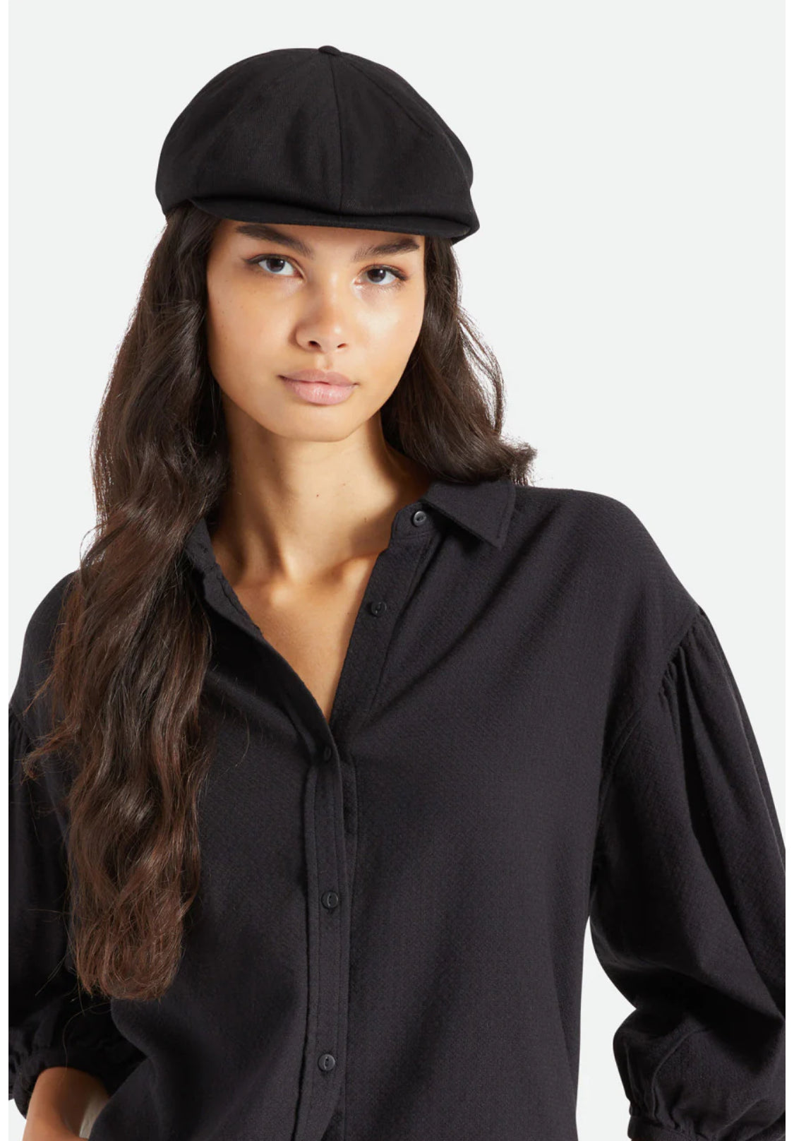 BRIXTON - Hooligan Snap Cap in Black