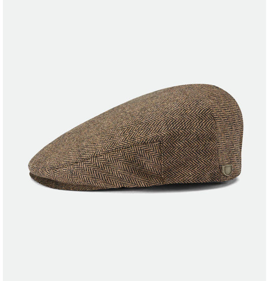 BRIXTON - Hooligan Snap in Brown/Khaki
