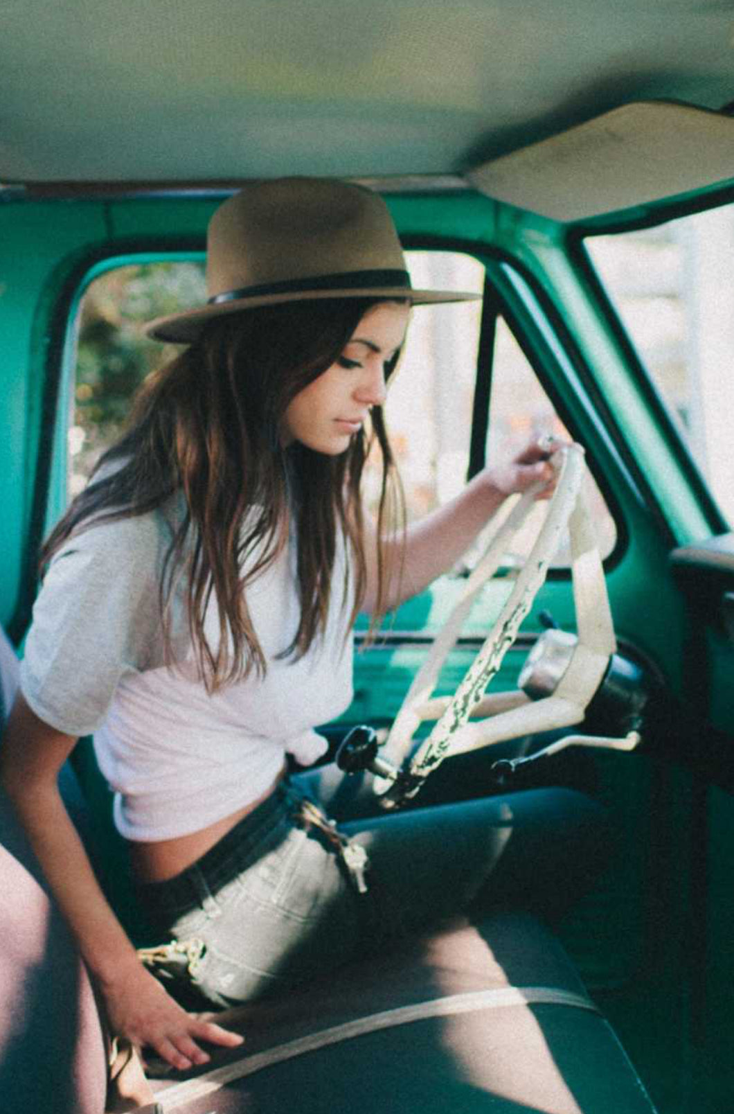 BRIXTON - Messer Fedora in Sand