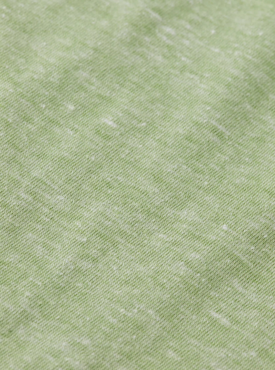 SCOTCH & SODA - Regular Fit Melange Tee in Pistachio