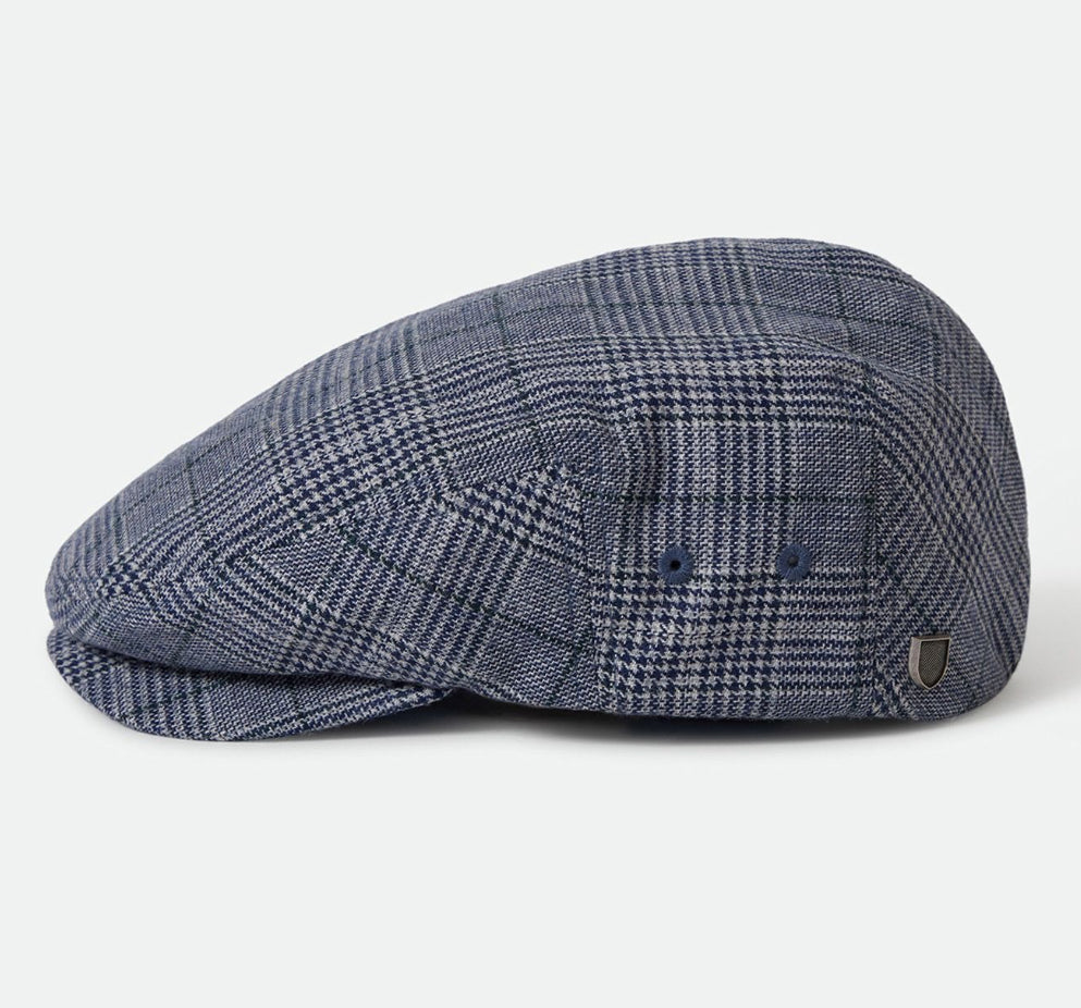 BRIXTON - Hooligan Light Weight Snap Cap in Blue/Off White