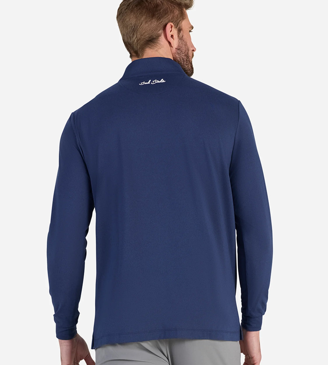 BAD BIRDIE - Navy Quarterzip
