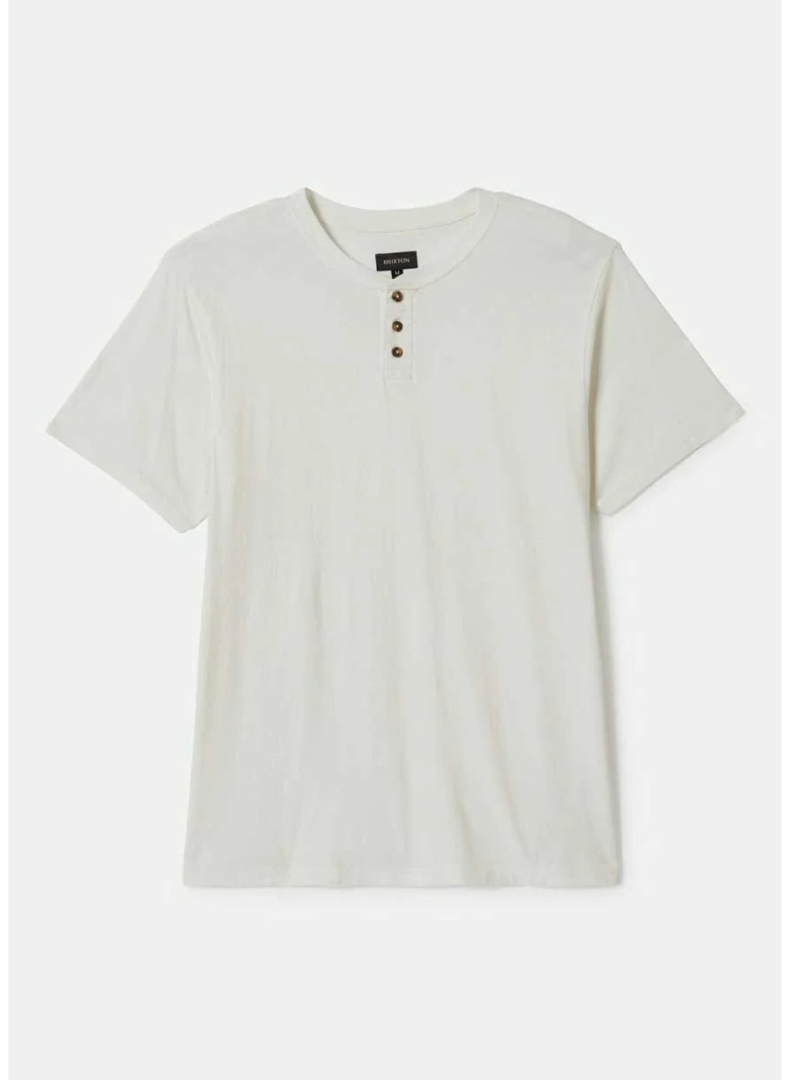 BRIXTON - Vintage Reserve Henley - Off White