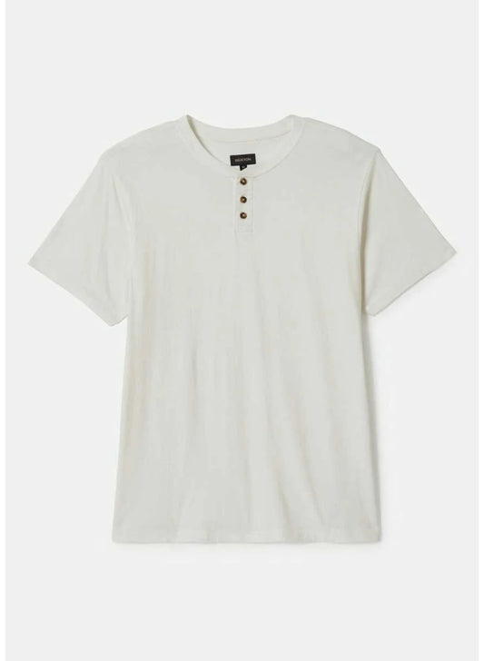 BRIXTON - Vintage Reserve Henley - Off White