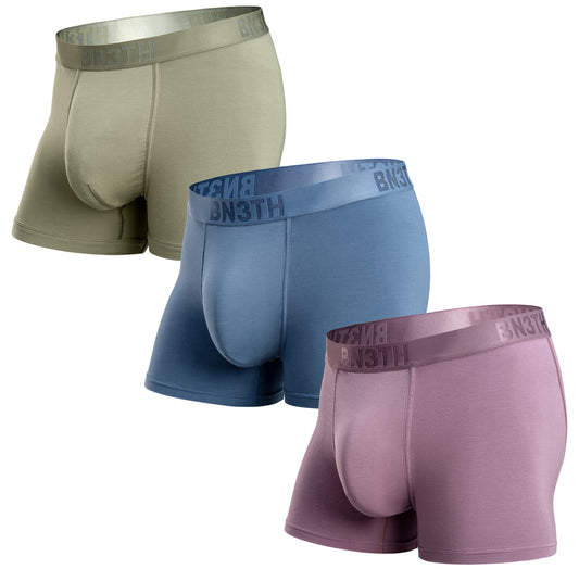 BN3TH - Classic Trunk 3 Pack: Pine/Fog/Grape Purple