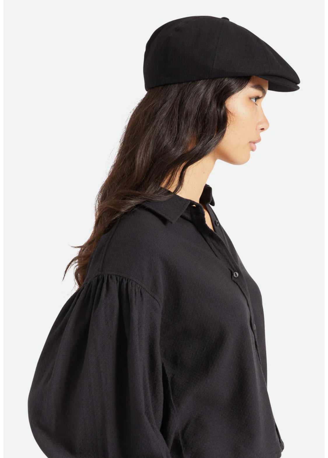 BRIXTON - Hooligan Snap Cap in Black