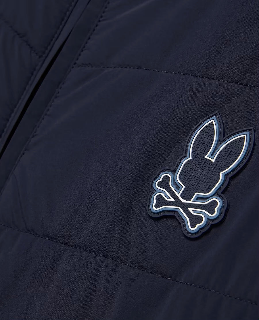 PSYCHO BUNNY - Gordley Mixed Media Jacket