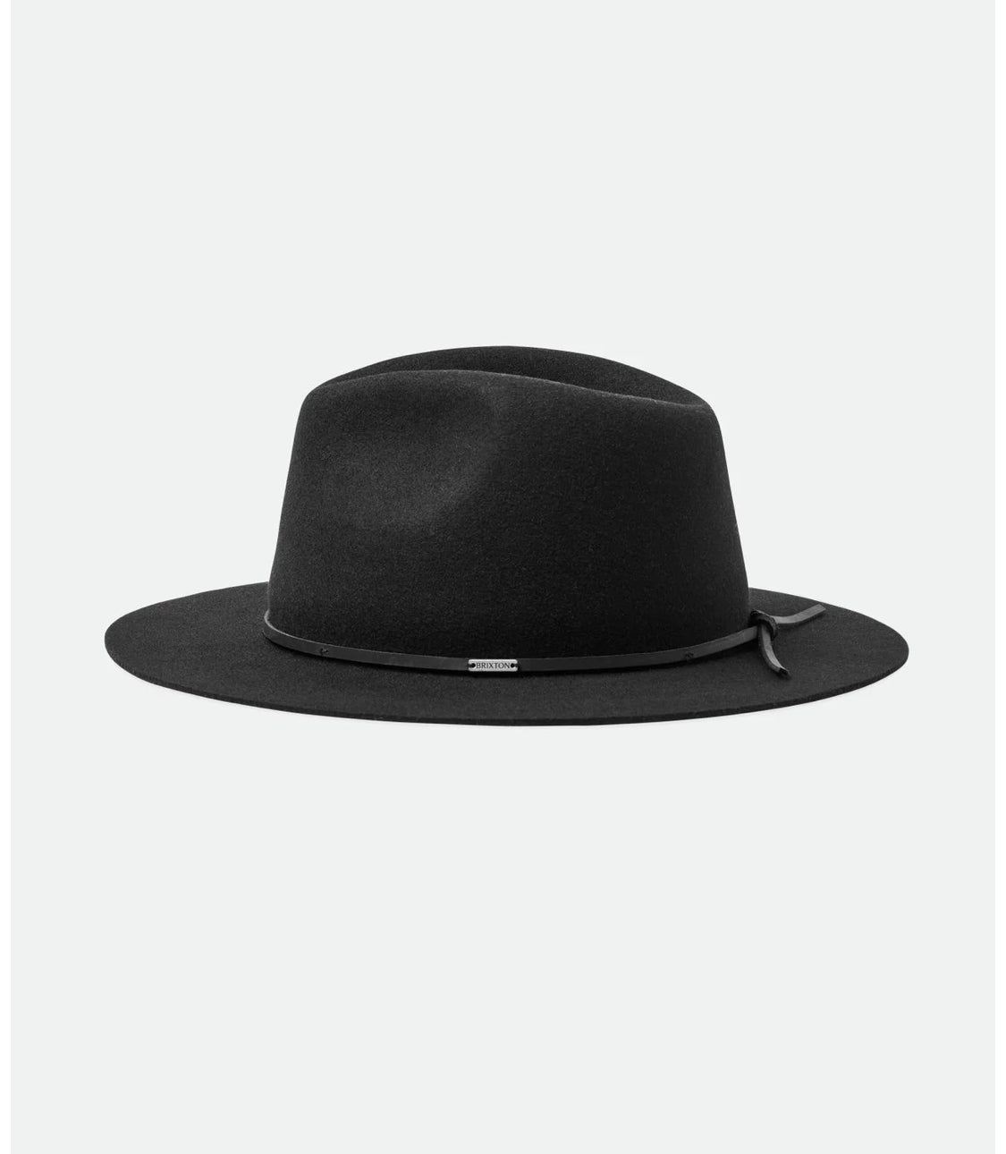 BRIXTON - Wesley Fedora - Black