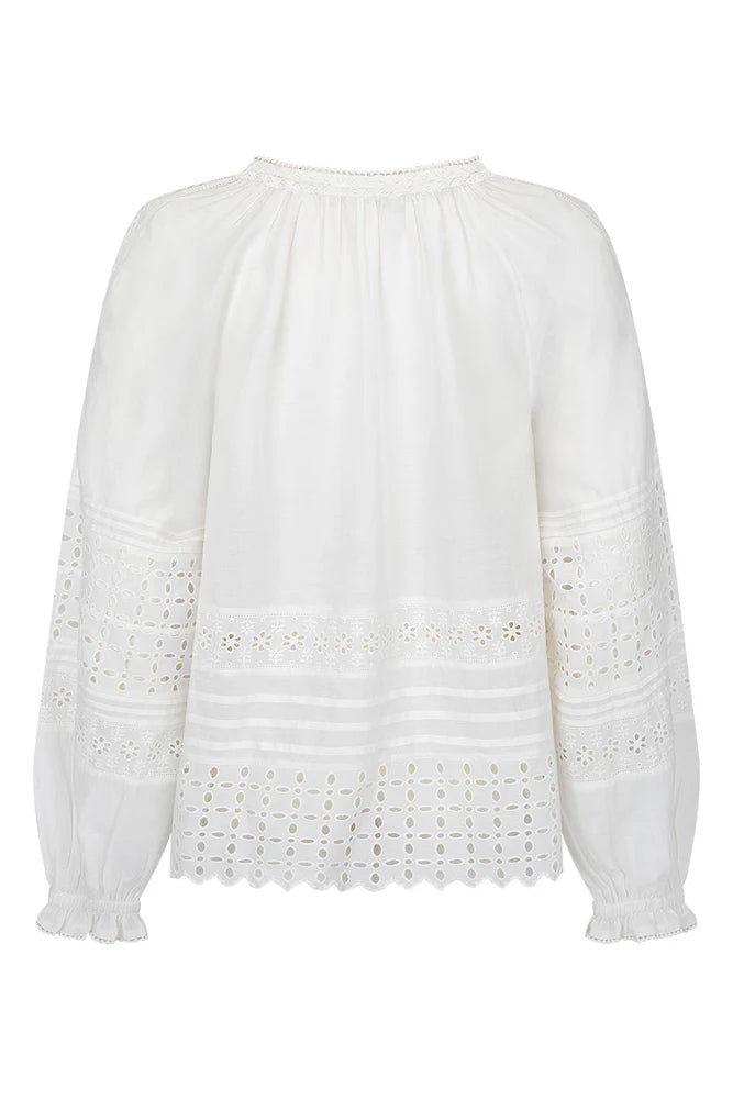 SPELL - Love In The Afternoon Lace Blouse