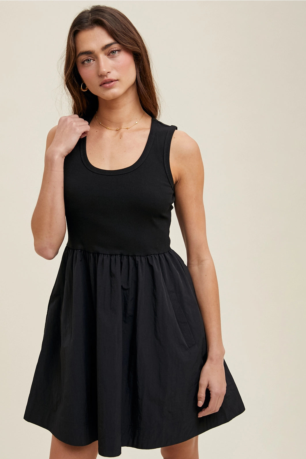 Wishlist - Contrast Tank Dress