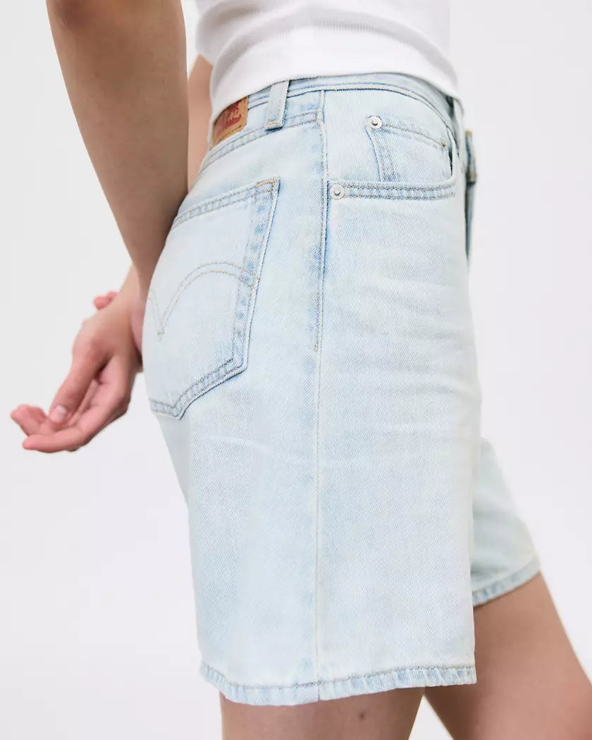 Levi’s - HIGH RISE BAGGY Linen+ Denim Shorts