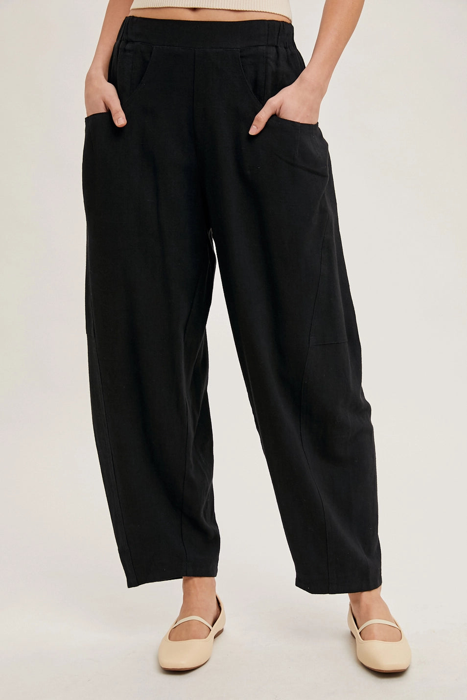 Bluivy - Relaxed Barrel Pants