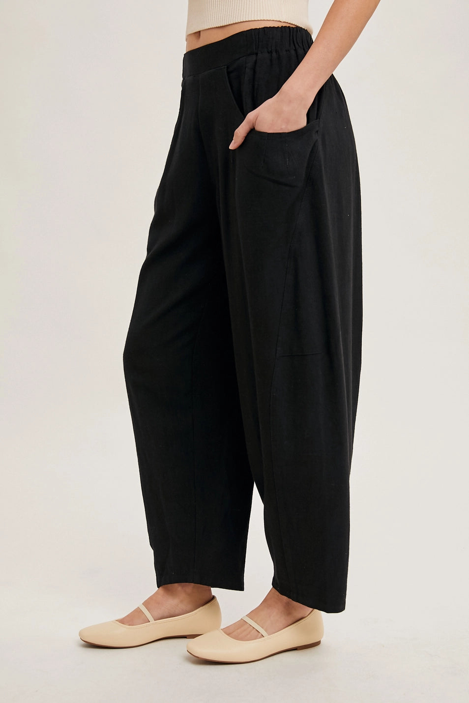 Bluivy - Relaxed Barrel Pants
