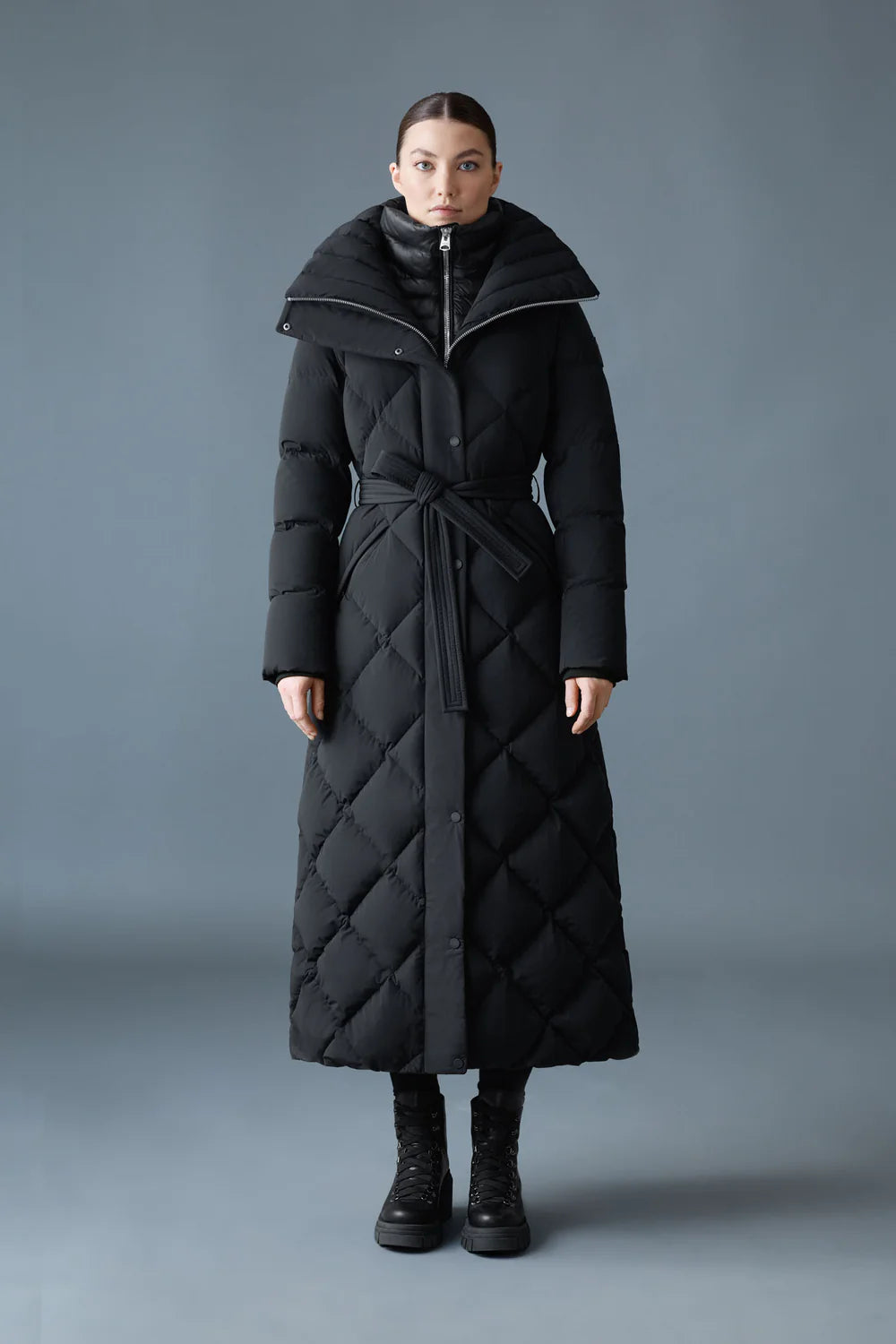 MACKAGE - LAURELLA 2-in-1 Light Down Belted Coat