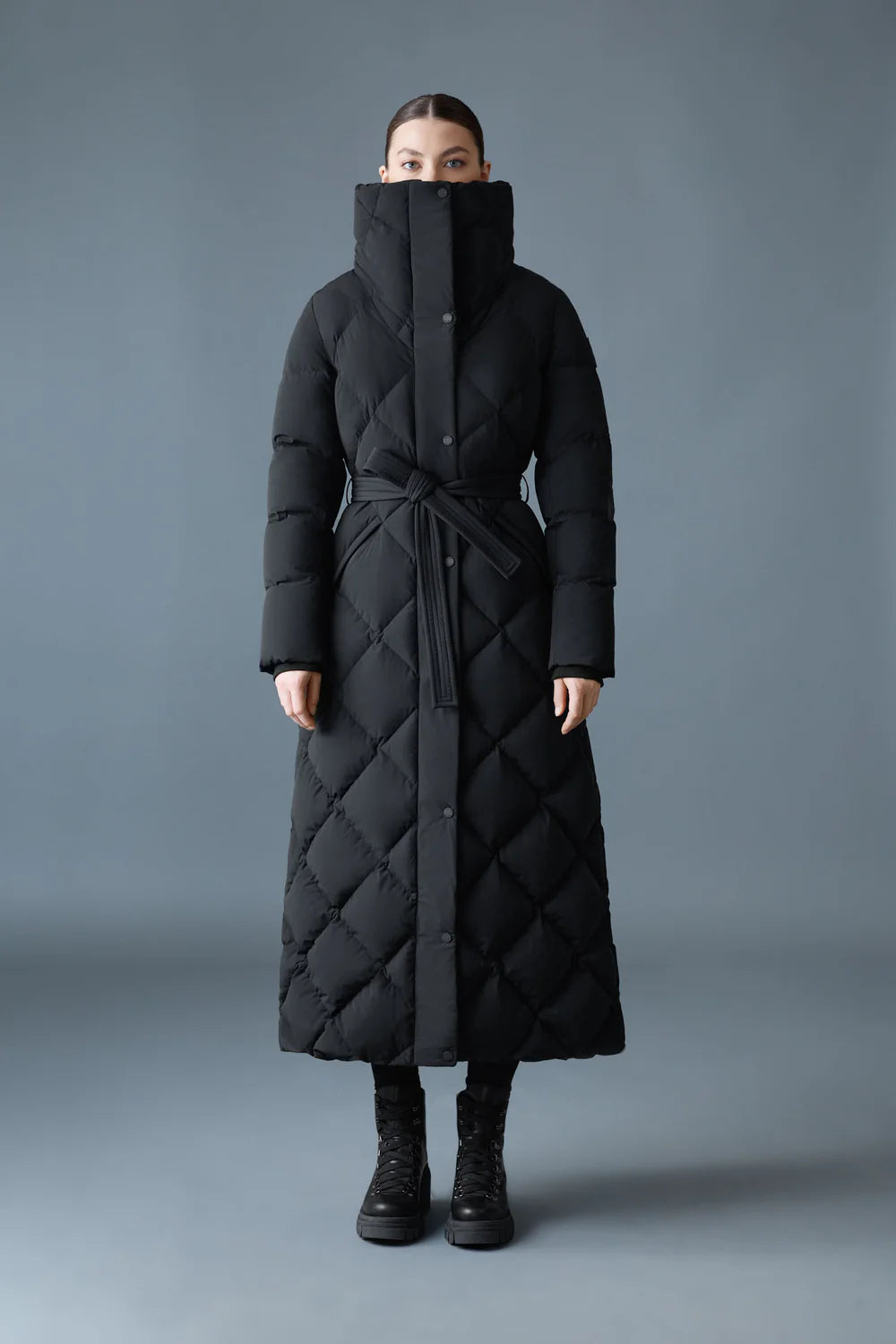MACKAGE - LAURELLA 2-in-1 Light Down Belted Coat