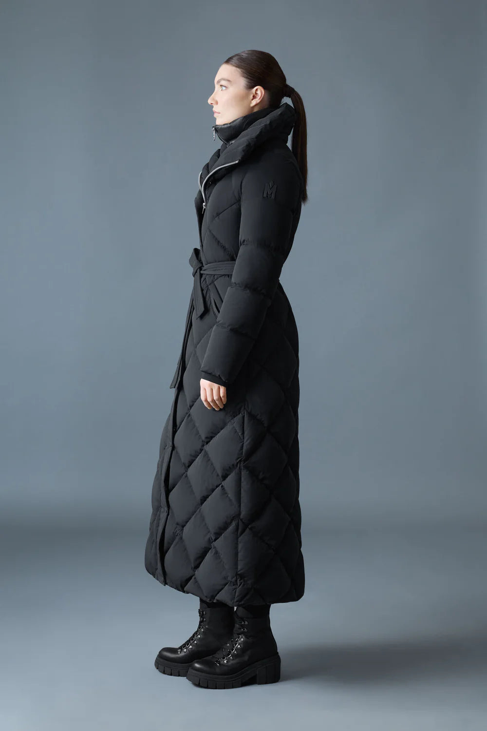 MACKAGE - LAURELLA 2-in-1 Light Down Belted Coat